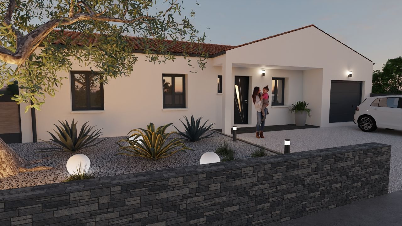 maison individuelle de 104m2 à DOMPIERRE-SUR-MER (17139)