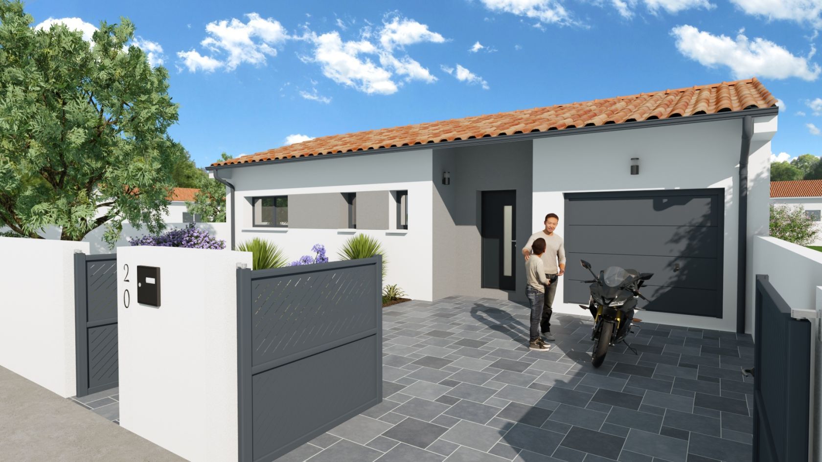 maison à construire de 108m2 disponible à DOMPIERRE-SUR-MER