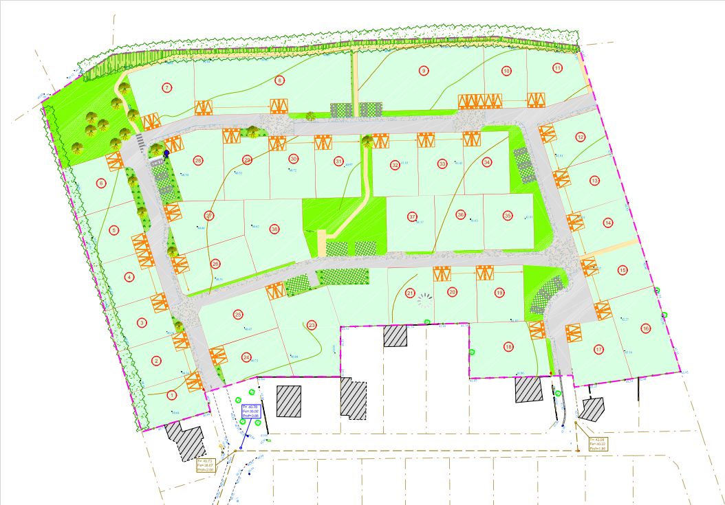 Offre de terrain à batir viabilisé de 299m2 à SAINT-GEORGES-DU-BOIS