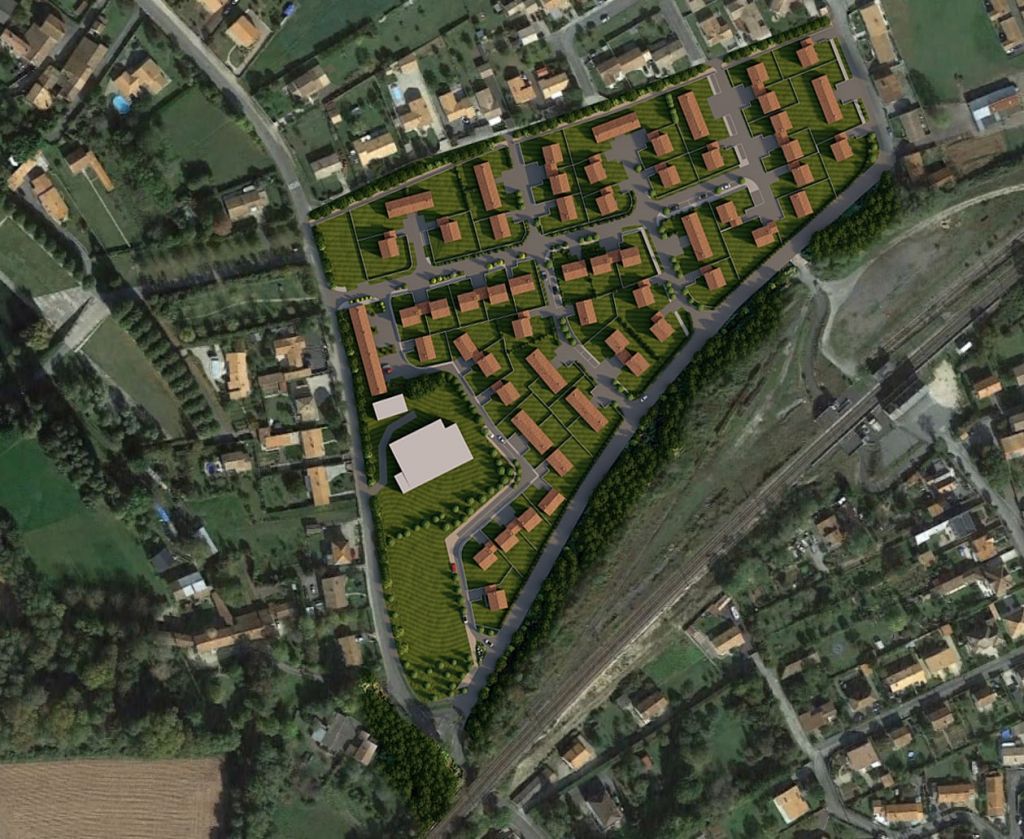 terrain à construire viabilisé à MAUZE-SUR-LE-MIGNON