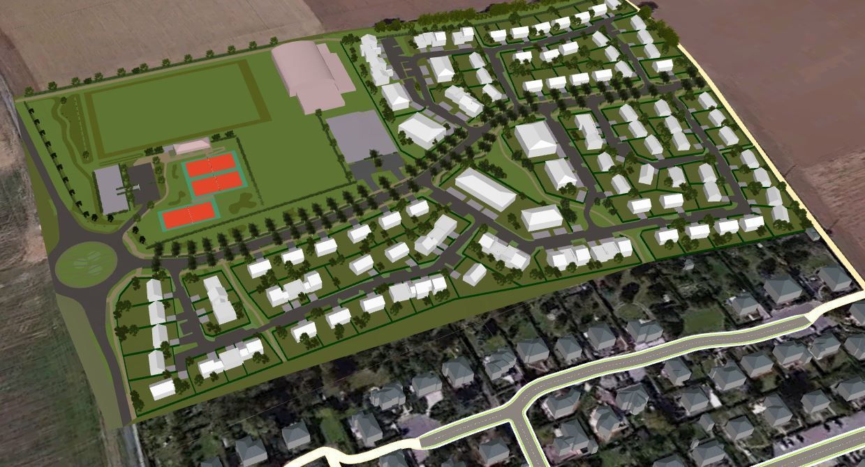 terrain à construire de 432m2 à BIEVILLE-BEUVILLE