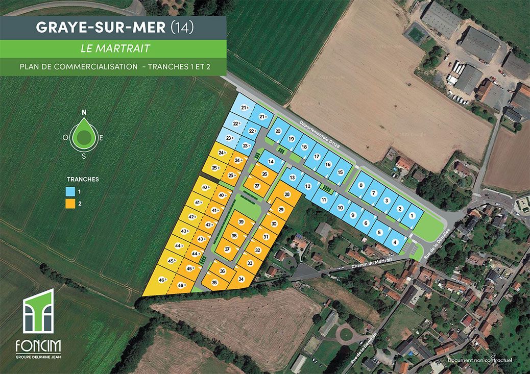 Agréable terrain à vendre de 471m2 disponible à GRAYE-SUR-MER