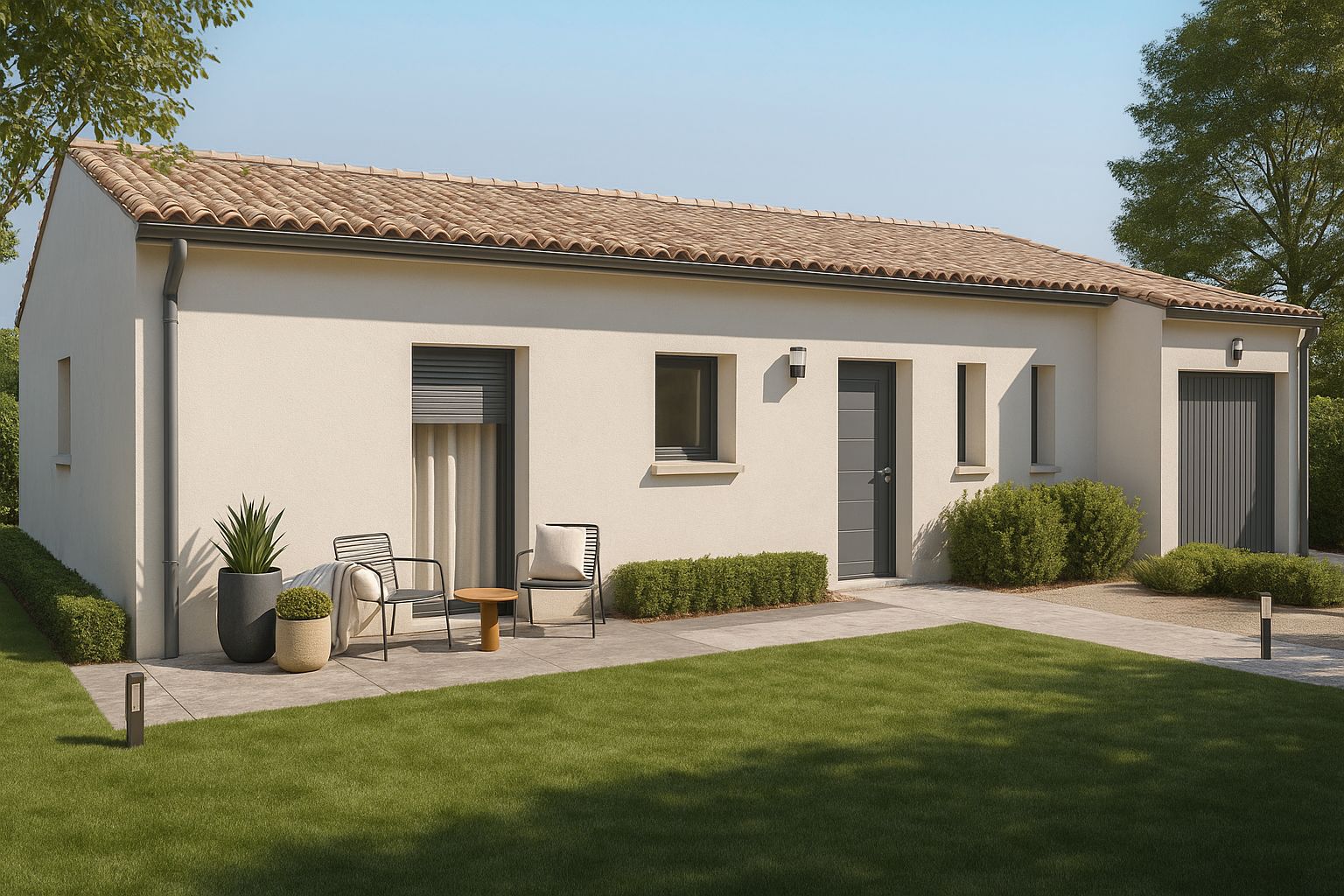 Très belle maison individuelle de 72.8m2 en vente à DOUE-LA-FONTAINE