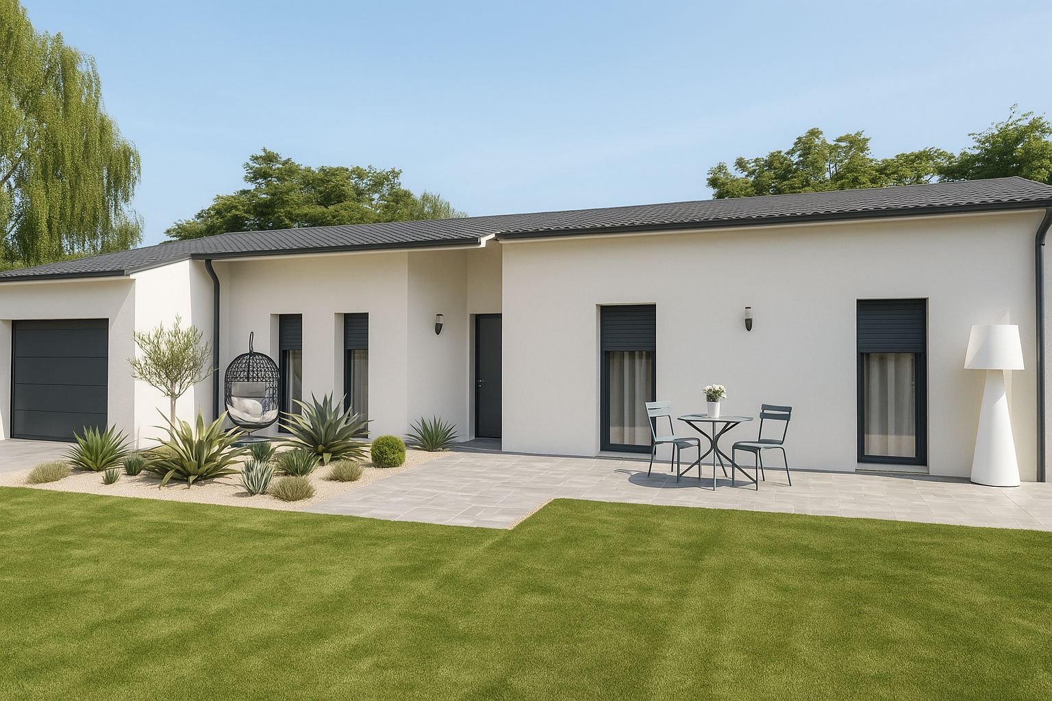 maison individuelle de 91.32m2 à MONTFAUCON-MONTIGNE (49230)