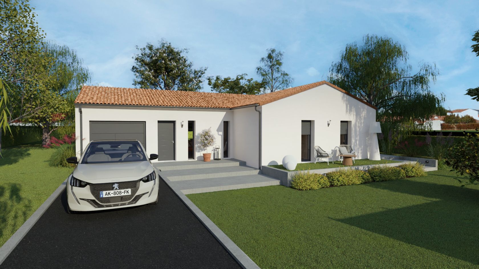 Jolie maison individuelle de 74.44m2 disponible à ARGENTON-LES-VALLEES (79150)