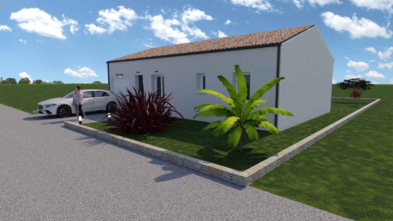 maison de 85m2 disponible à CHAZELLES (16380)