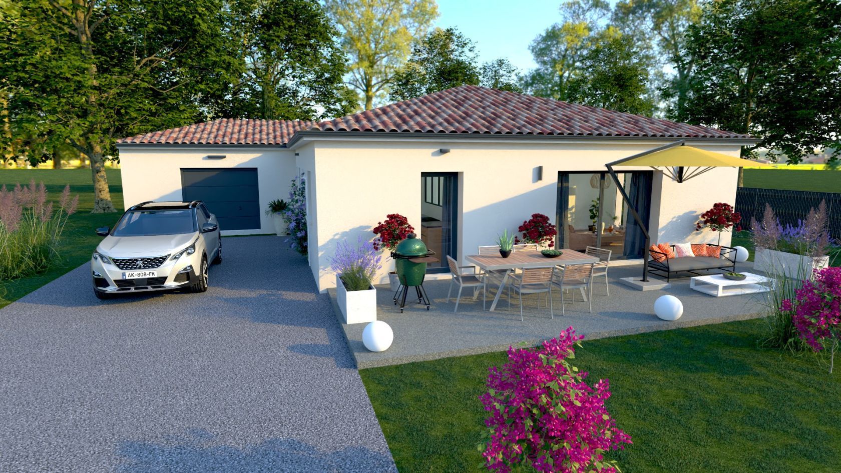 Sublime maison à construire de 128m2 à COGNAC (16100)