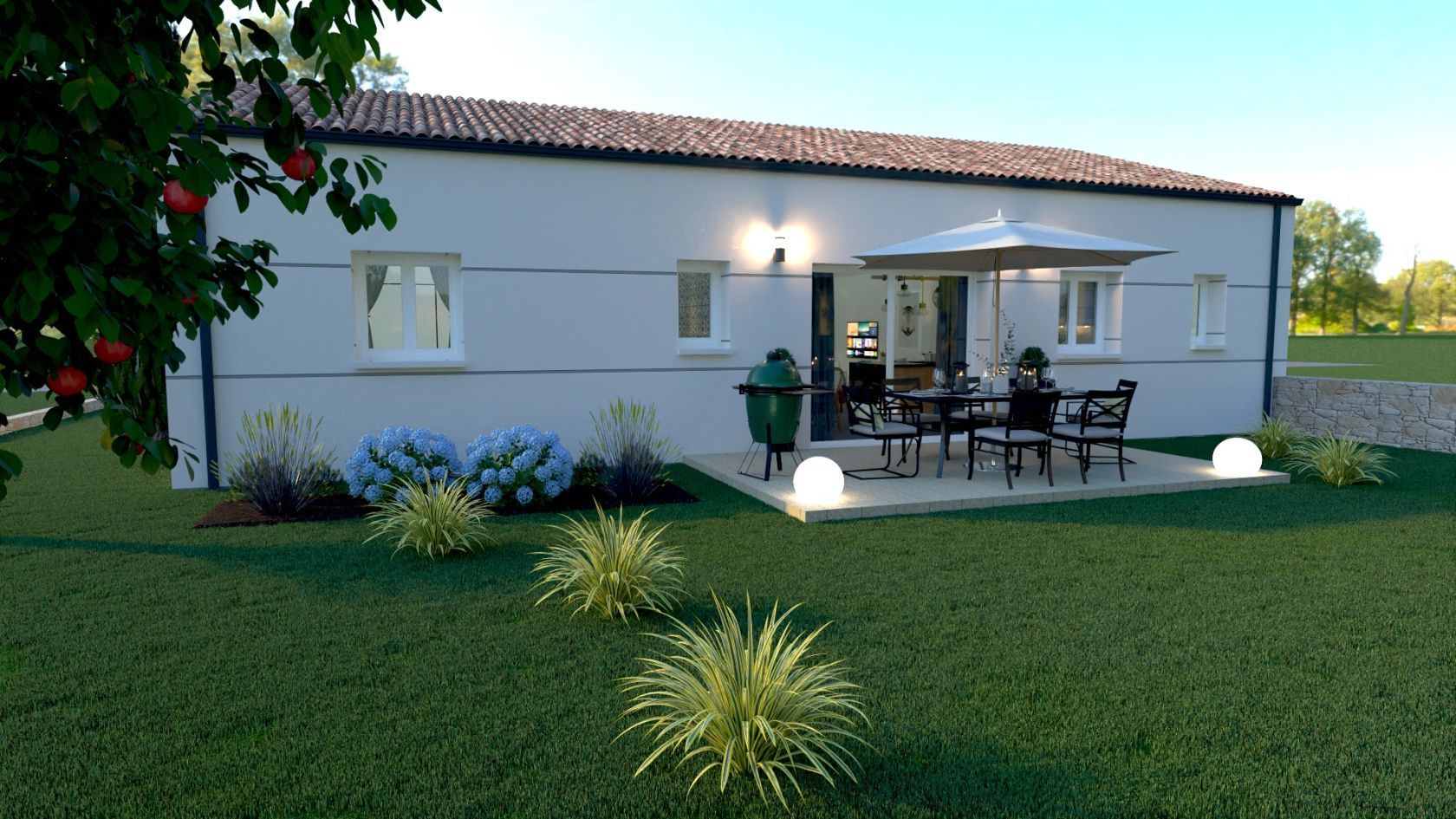 Parcelle de terrain constructible de 950m2 en vente à LA COURONNE