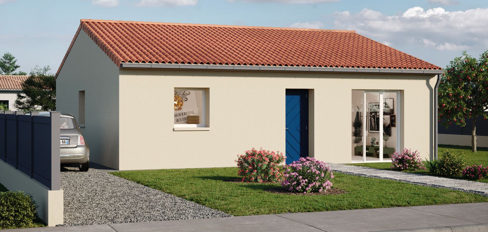 Jolie maison à construire de 50m2 en vente à LA CAILLERE-SAINT-HILAIRE (85410)