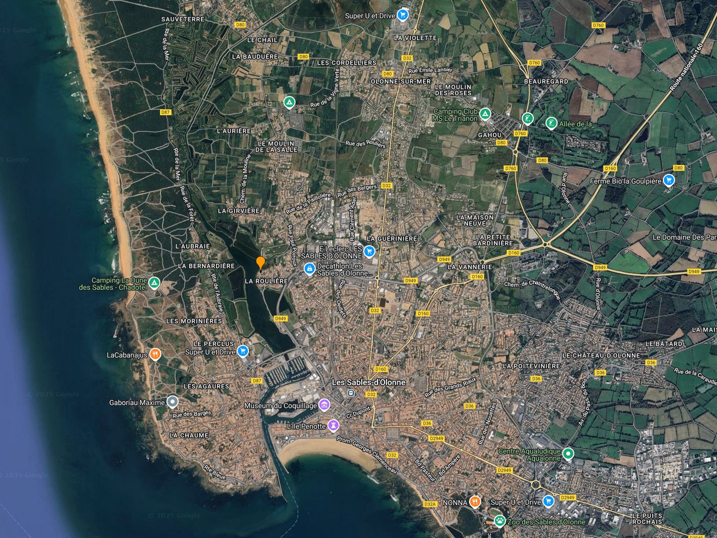 Offre de terrain viabilisé de 1008m2 disponible à LES SABLES-D'OLONNE (85100)