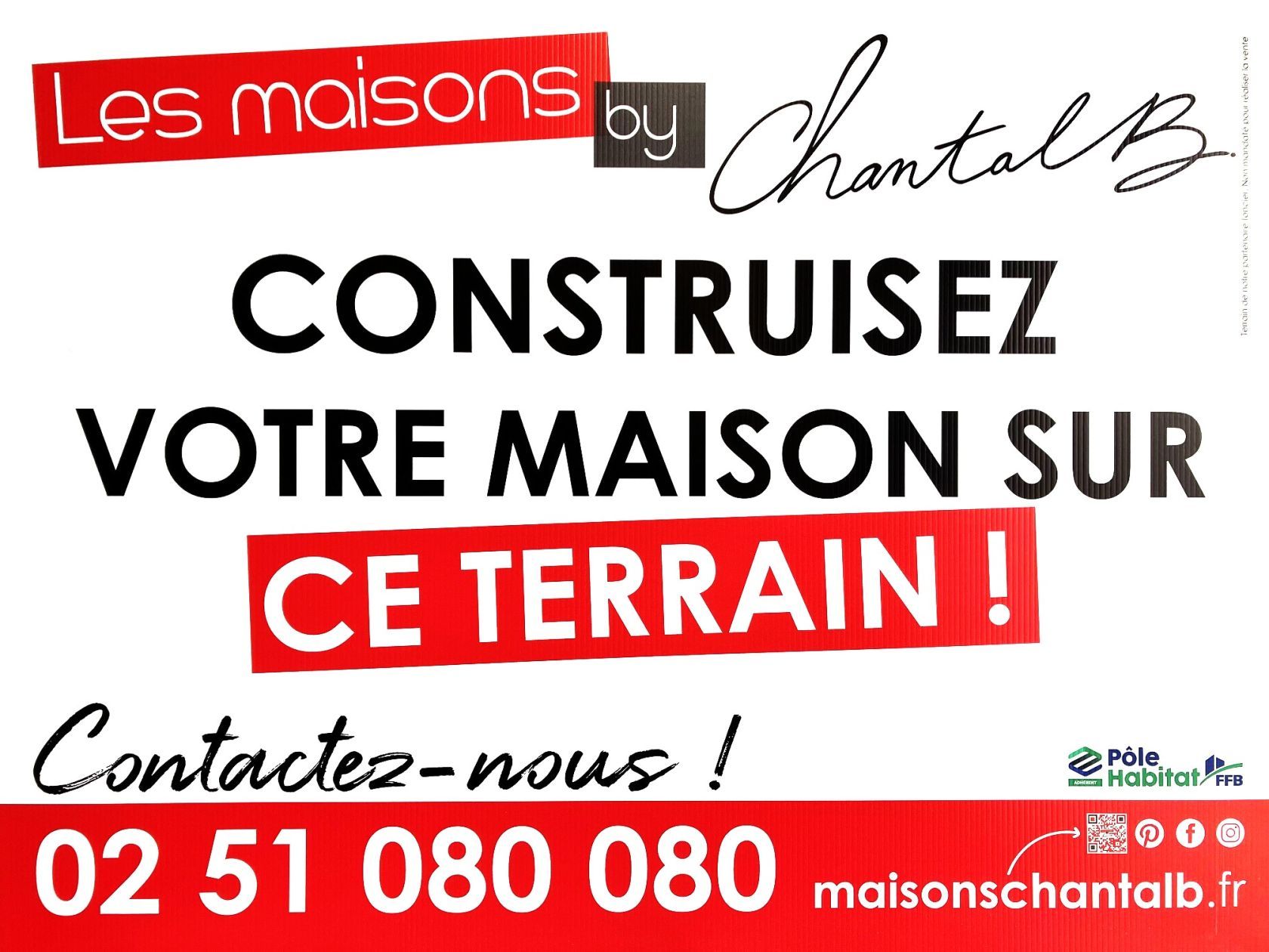 Agréable terrain constructible viabilisé de 480m2 en vente à MARTINET (85150)