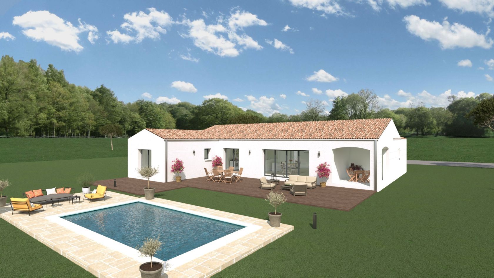 Charmant terrain à batir en vente à OULMES