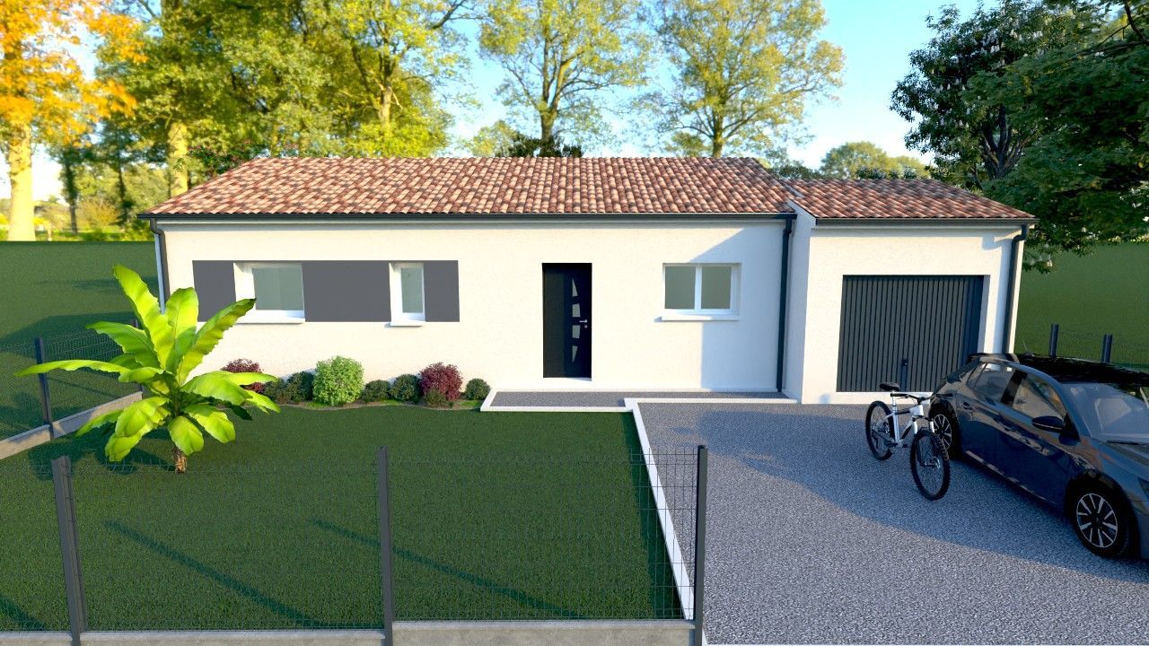 Superbe maison à construire de 78m2 à MEDIS