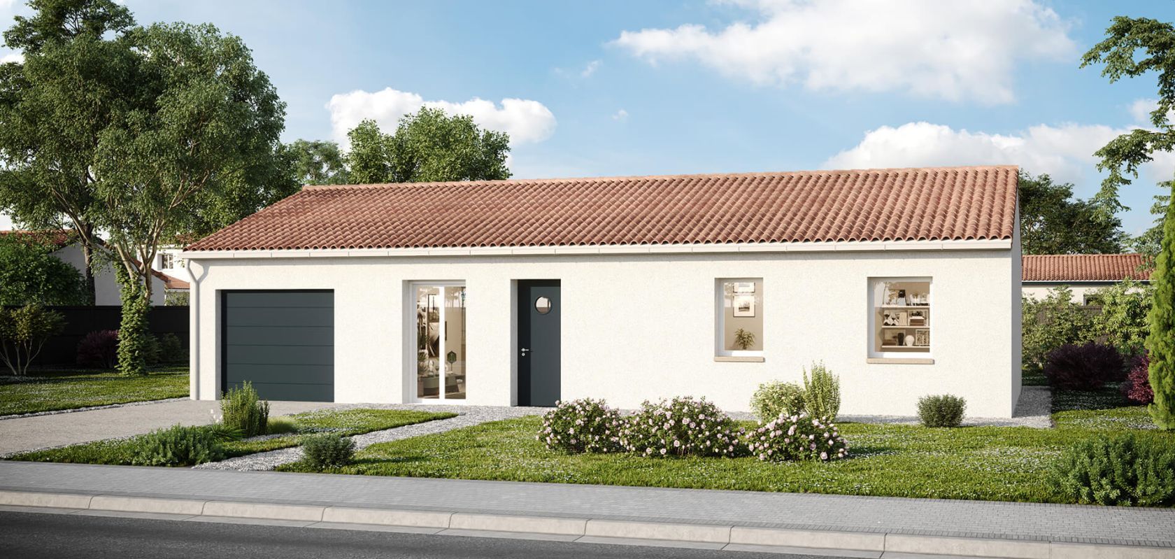 maison de 97m2 disponible à MAZEROLLES