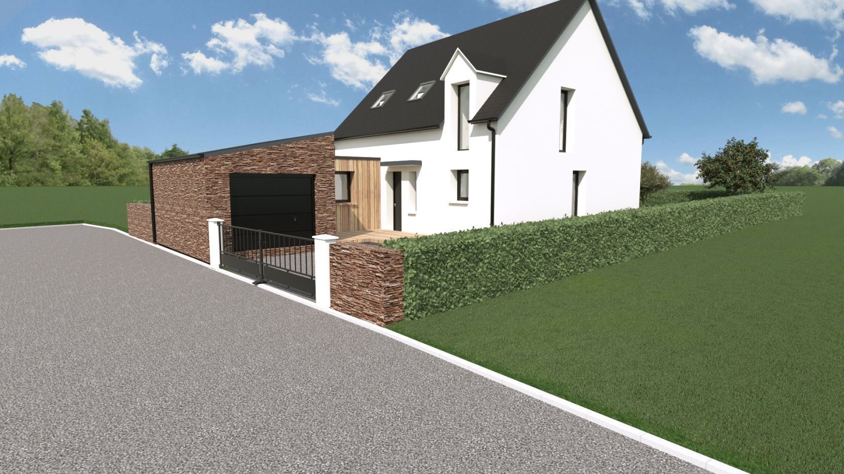 maison de 107.5m2 à SAINT-SULIAC