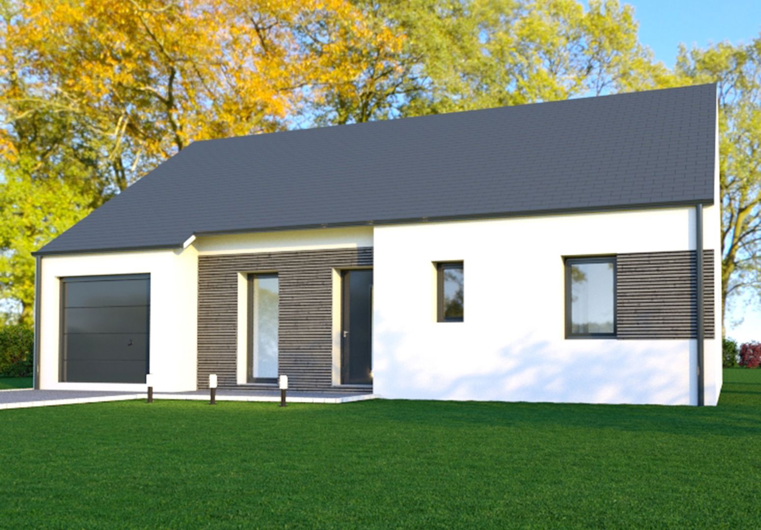 maison à construire de 74.91m2 à PIPRIAC (35550)