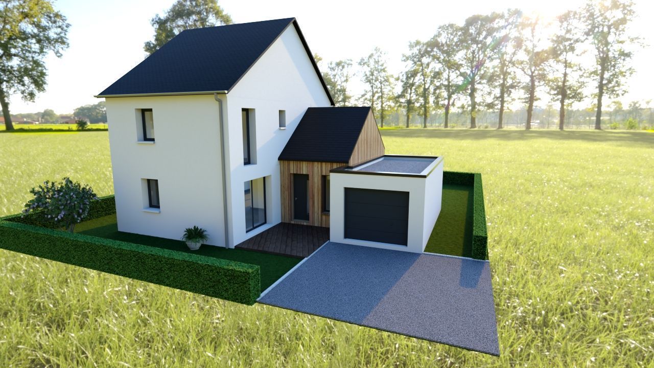 maison à construire de 102m2 à LE BODEO (22320)