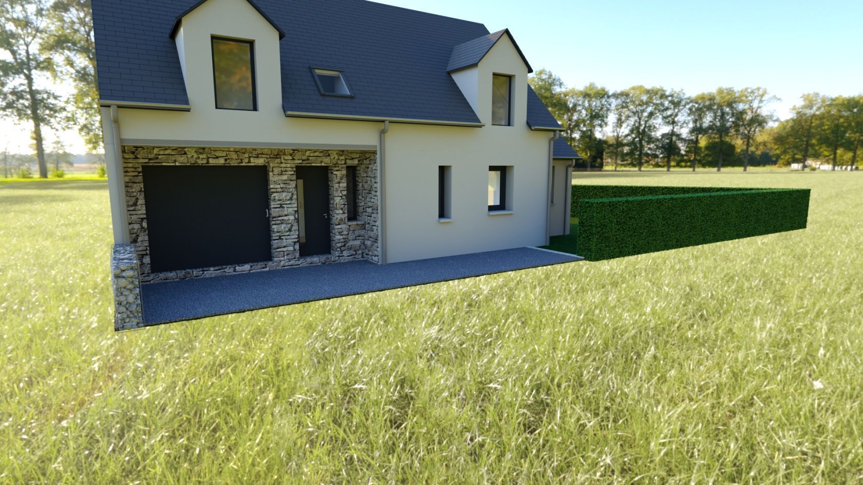 maison à construire de 105m2 disponible à LE BODEO