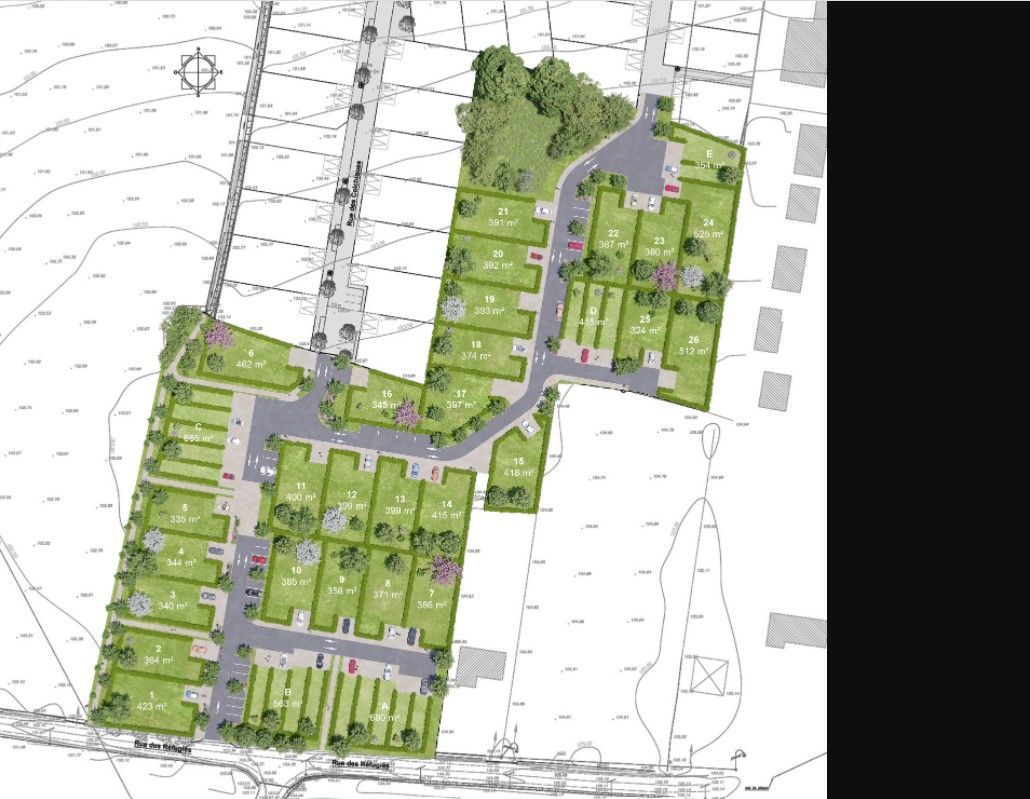 terrain à construire viabilisé disponible à VAL-D'IZE