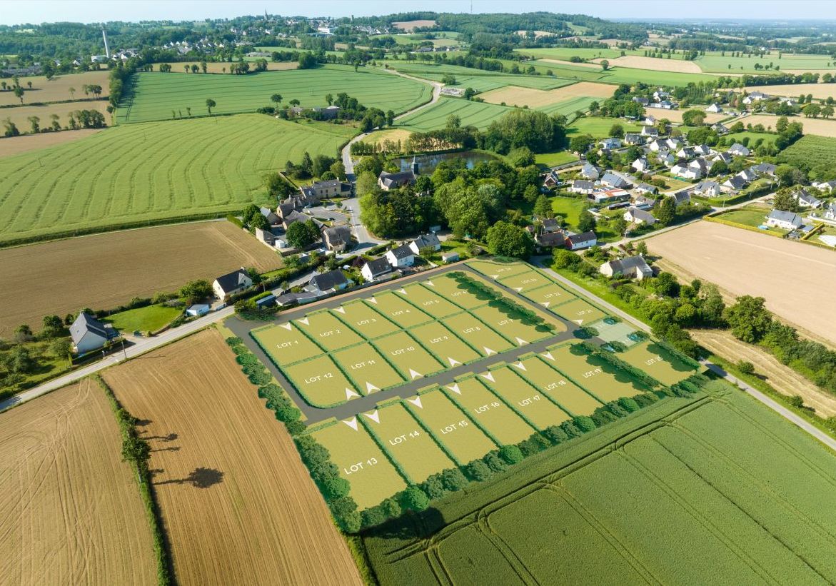 terrain de 345m2 à LONGAULNAY (35190)