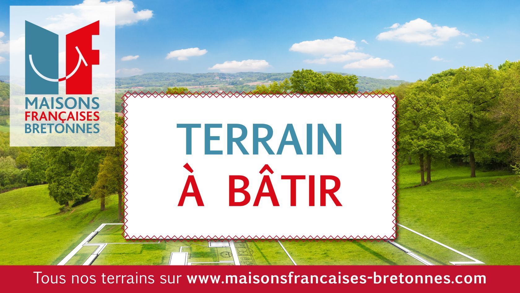 Joli terrain à vendre de 500m2 à BOVEL (35330)