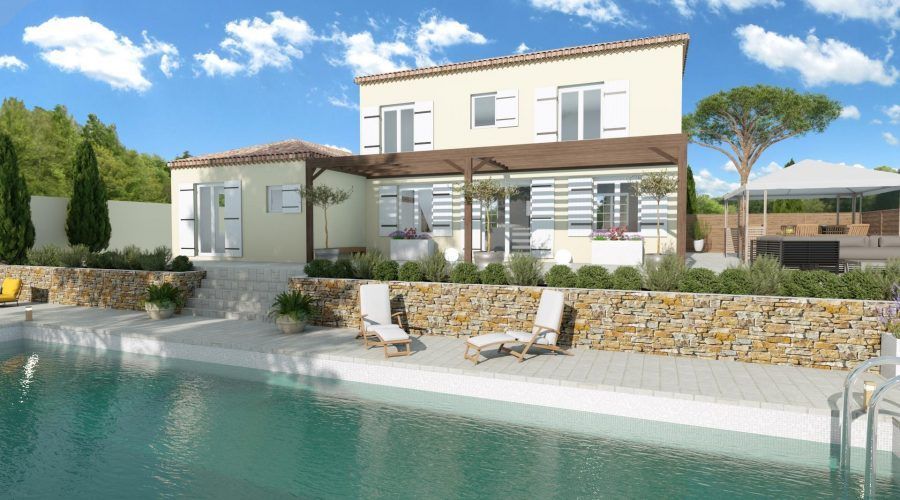 Agréable maison à vendre en vente à RIBAUTE-LES-TAVERNES (30720)