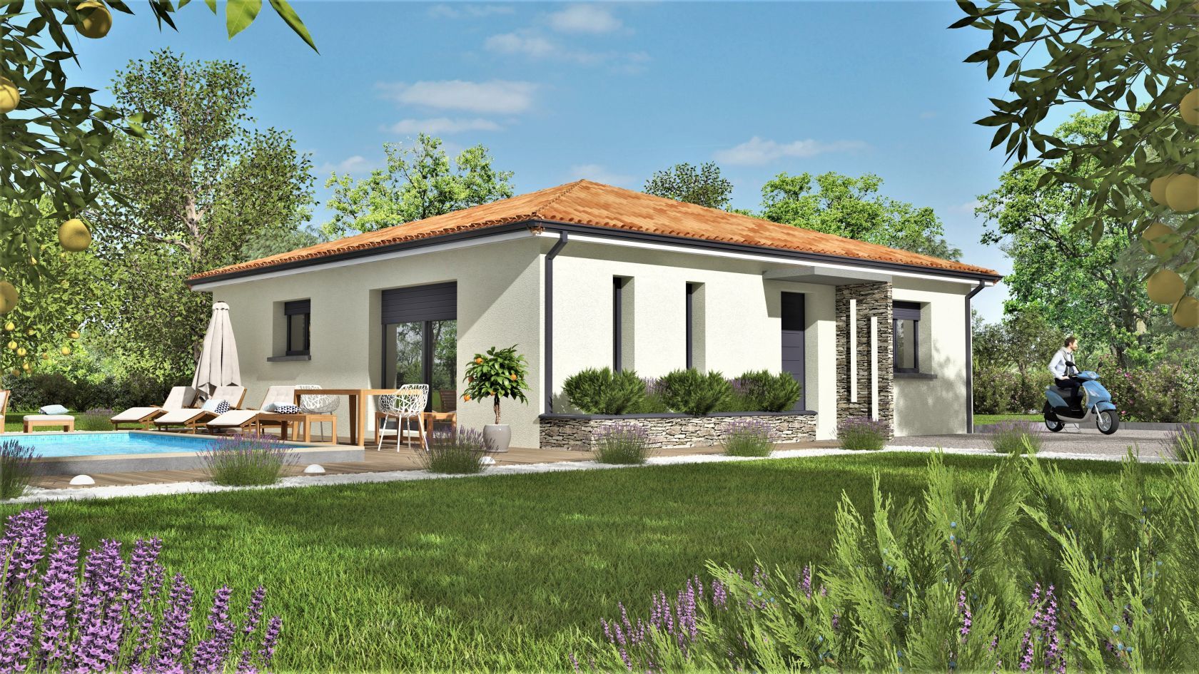 maison individuelle de 88m2 disponible à BELLEGARDE-SAINTE-MARIE
