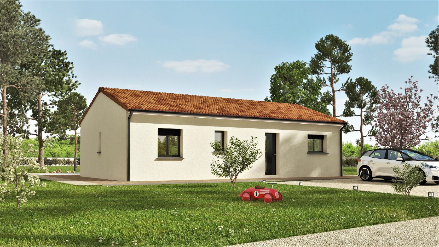 maison à vendre de 84m2 en vente à PLAISANCE-DU-TOUCH