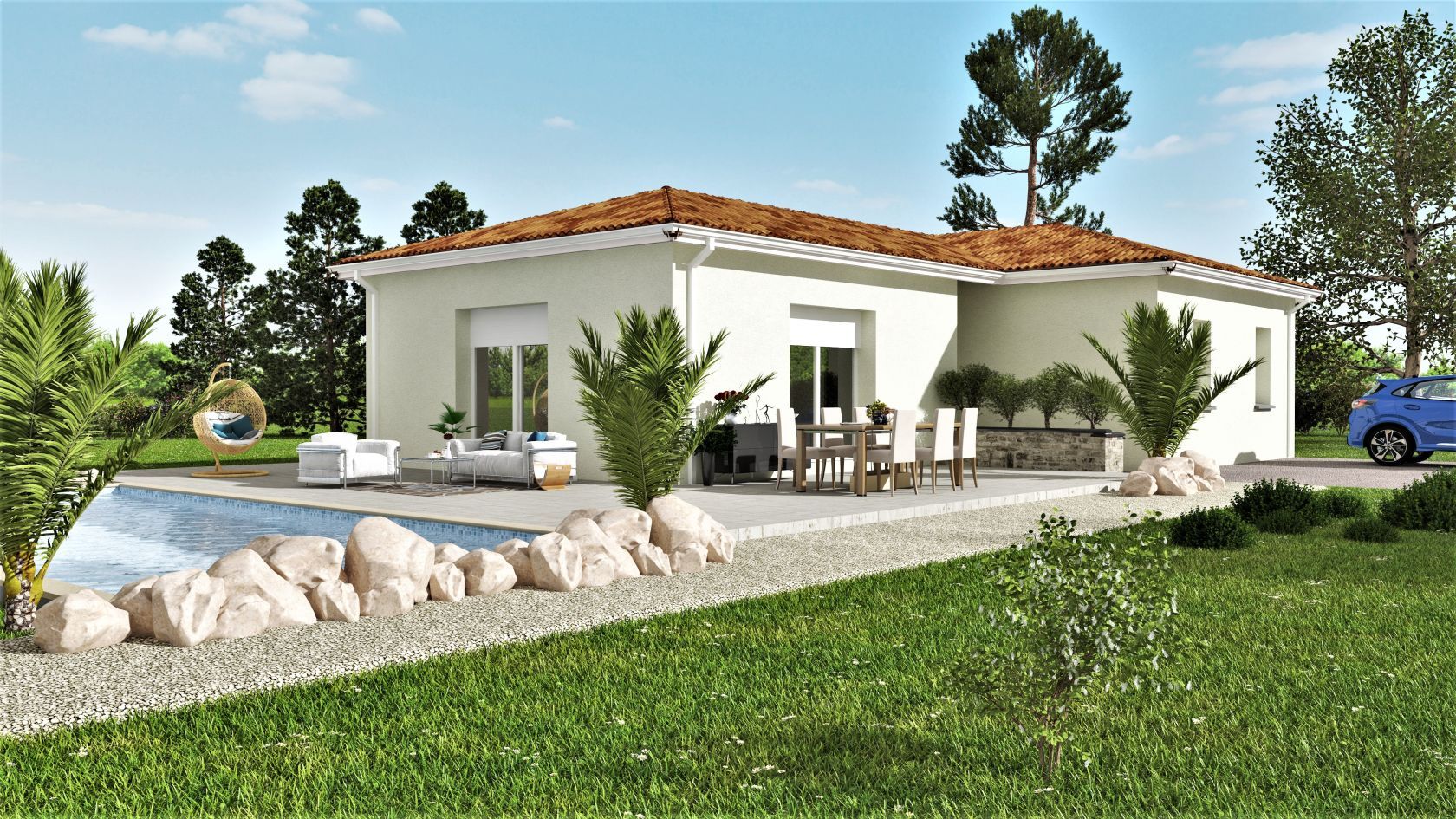 maison à vendre de 90m2 en vente à SAINTE-LIVRADE (31530)