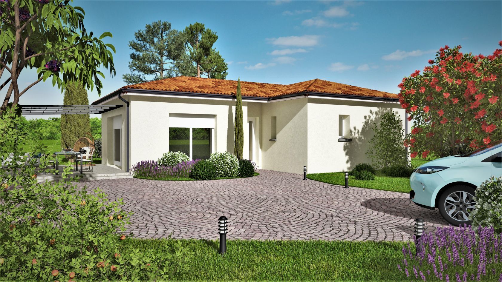 Ravissante maison à construire disponible à MAUZAC (31410)