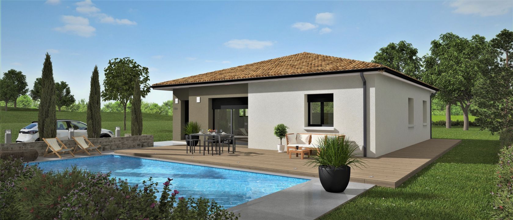 Ravissante maison à vendre disponible à BAZIEGE