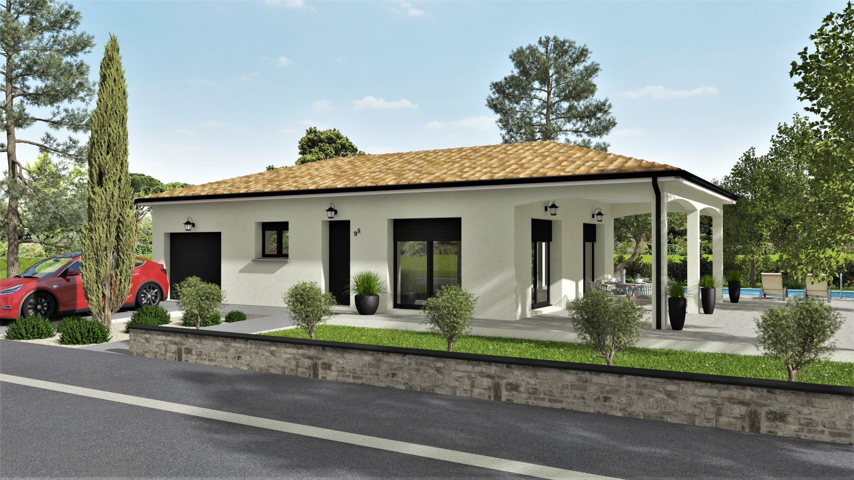Charmante maison individuelle disponible à VILLENEUVE-LES-BOULOC