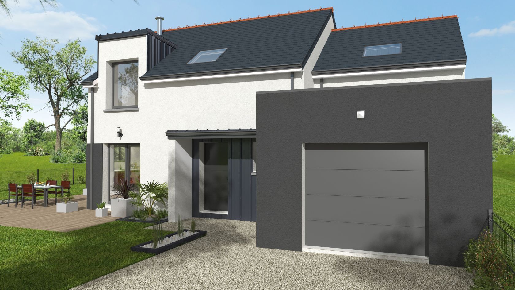 maison individuelle de 119m2 en vente à LE PETIT-FOUGERAY
