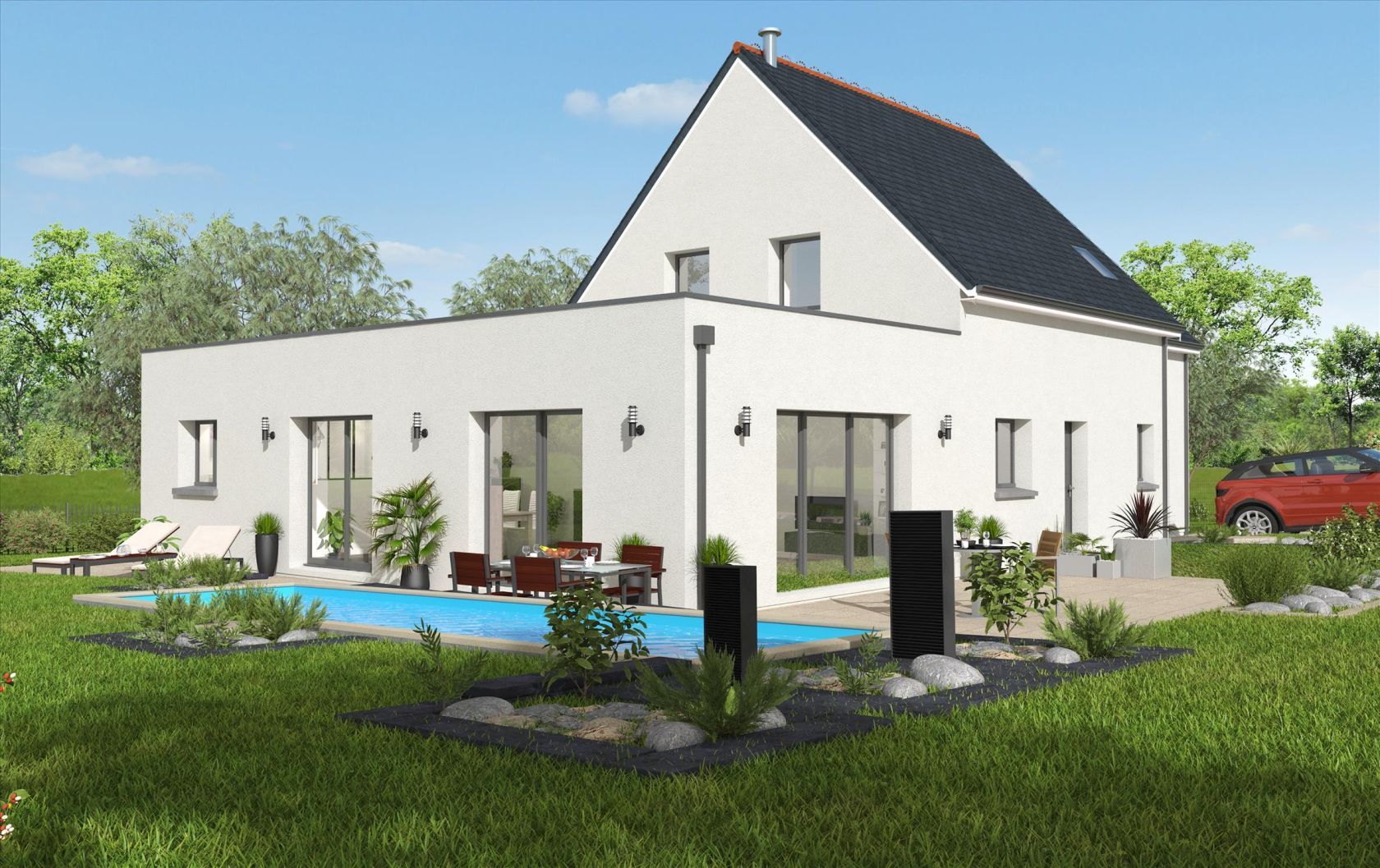 Très belle maison à vendre de 140m2 disponible à CHATEAUBOURG (35220)