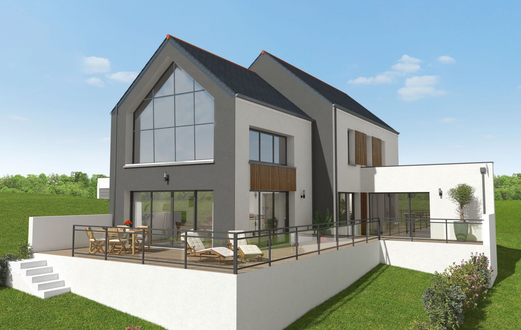 Offre de maison à construire de 230m2 en vente à CORNILLE