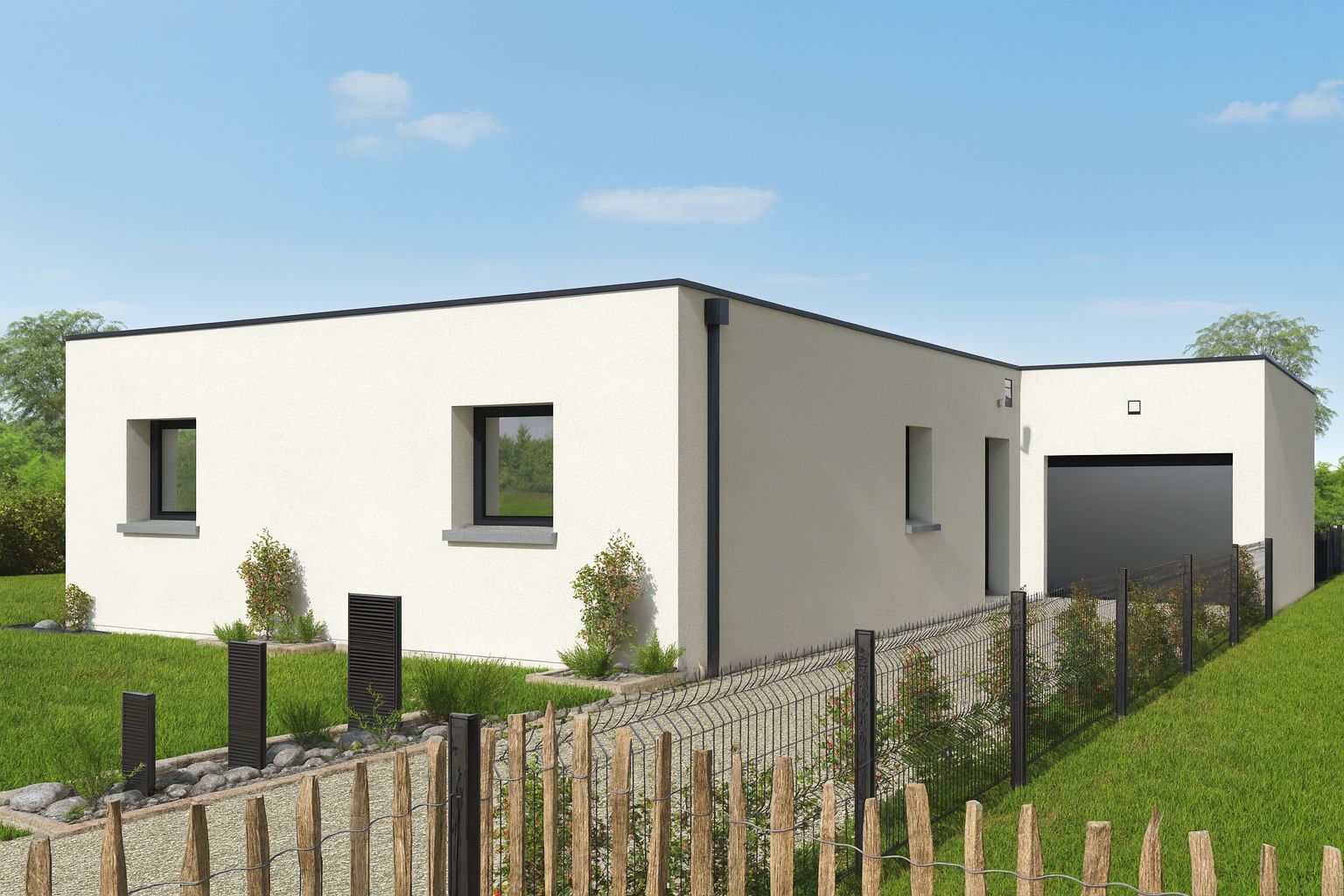 maison individuelle de 75m2 disponible à CORNILLE