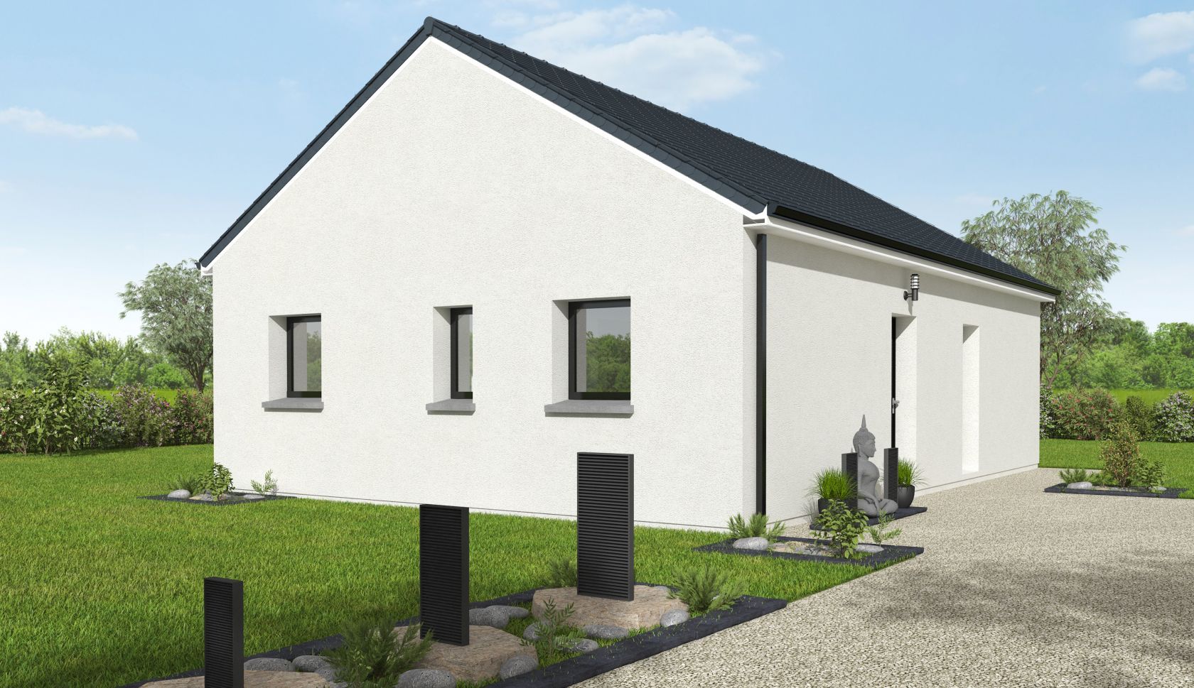maison individuelle de 75m2 disponible à BOURG-DES-COMPTES