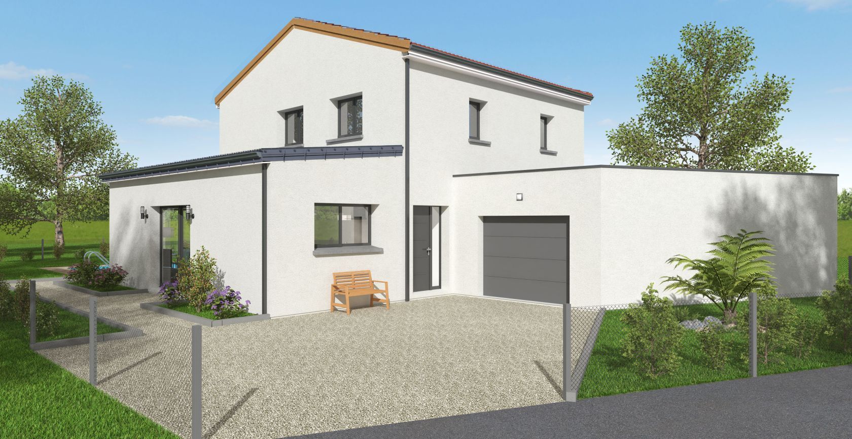 maison à construire de 149m2 en vente à HAUTE-GOULAINE (44115)
