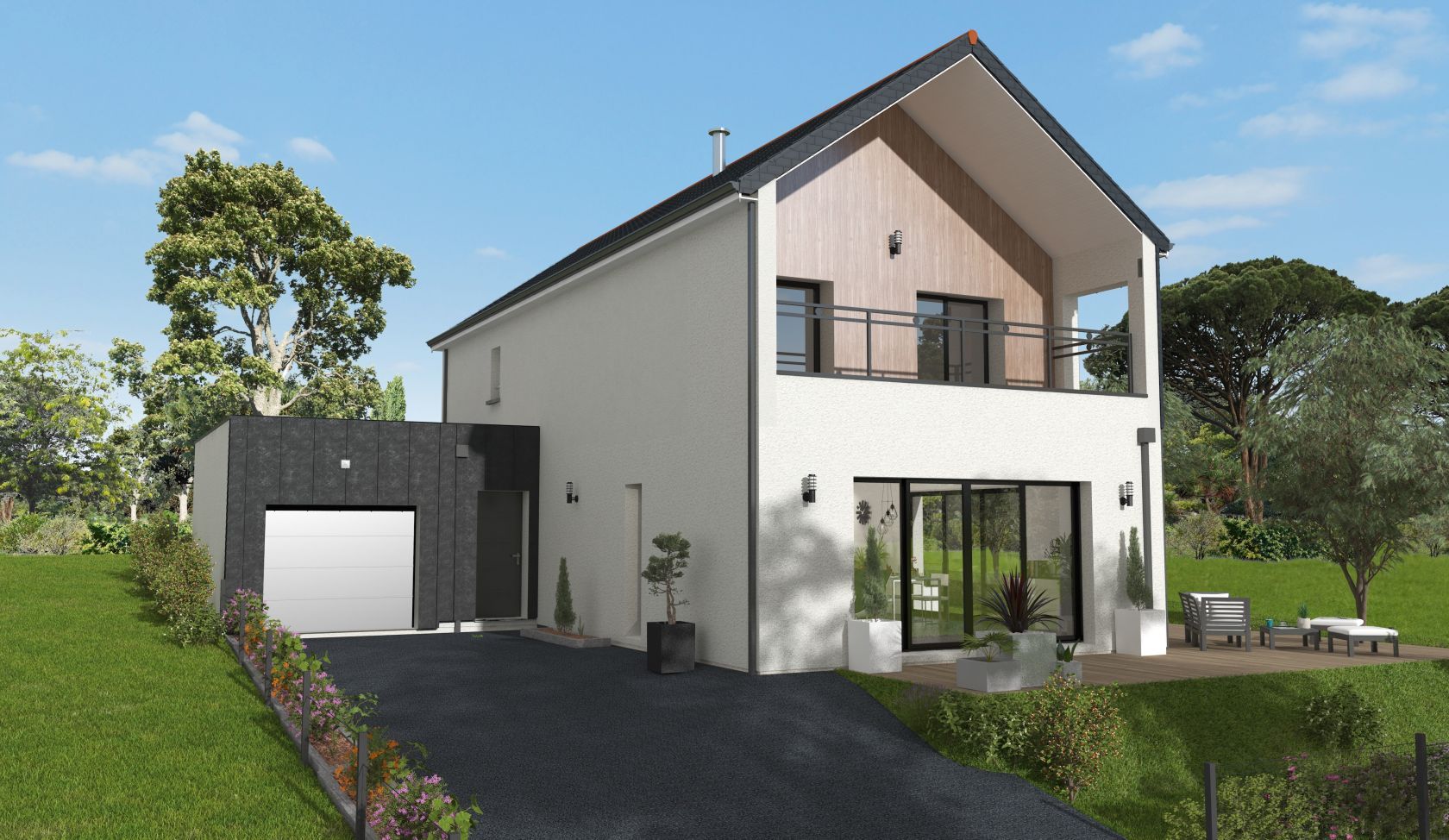 maison à construire de 140m2 en vente à SAINT-JUDOCE (22630)