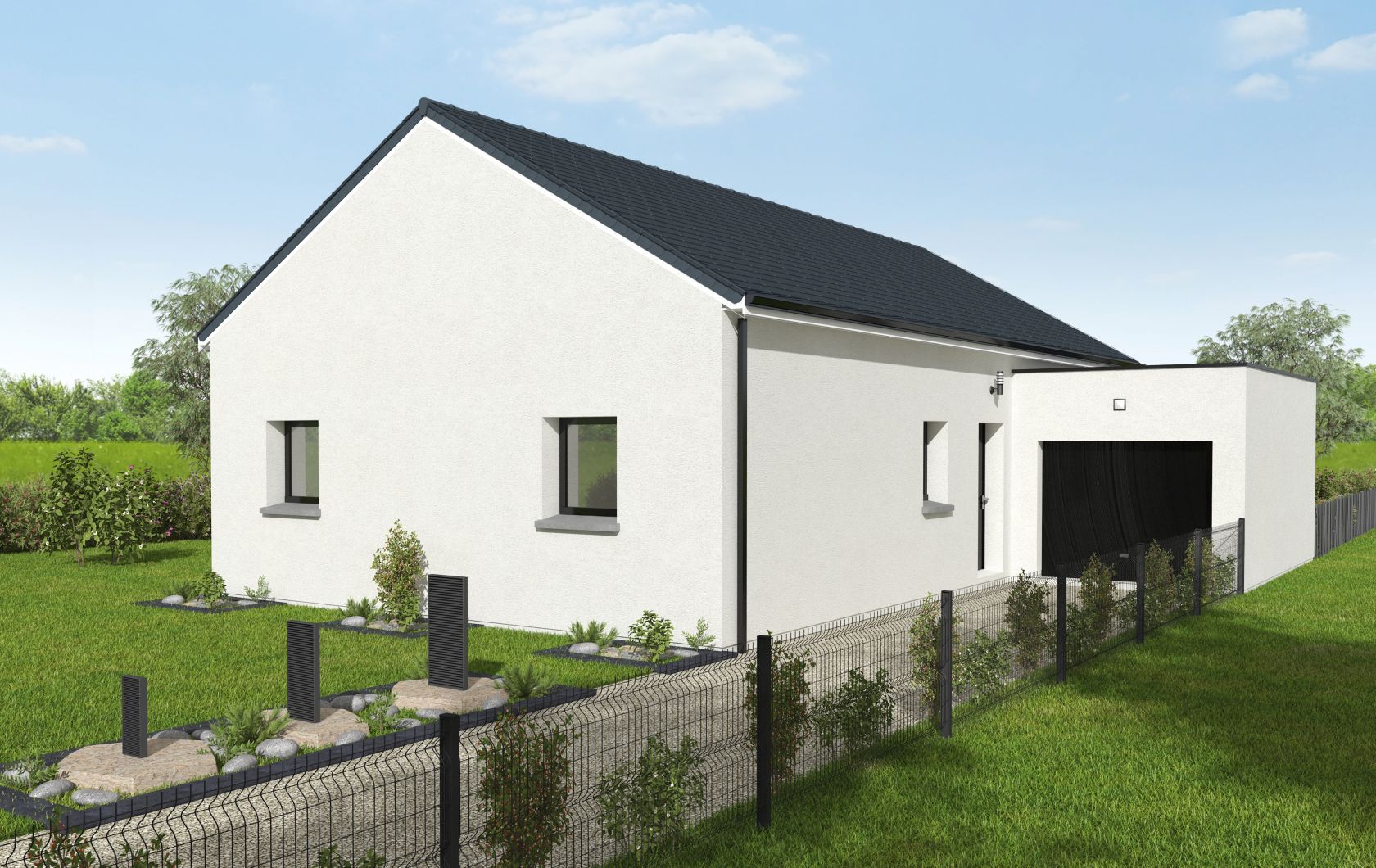 maison de 95m2 disponible à SAINT-JUDOCE (22630)