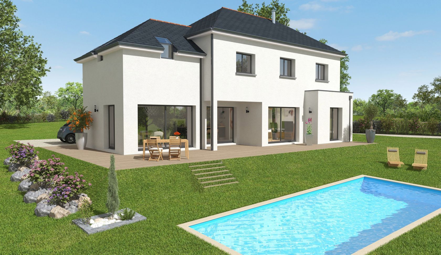 maison individuelle de 126m2 à PLEUGUENEUC (35720)