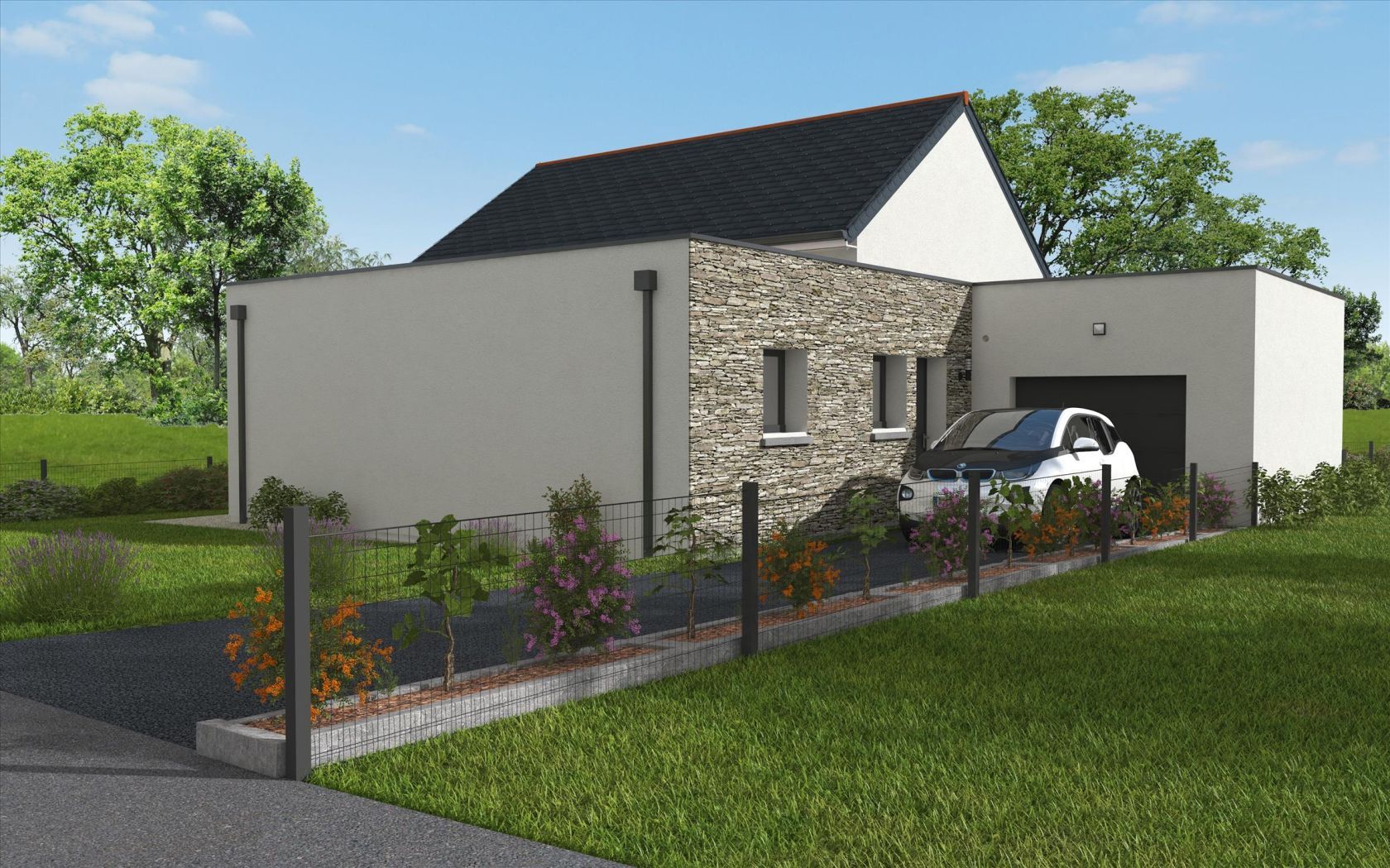 maison à construire de 90m2 en vente à SAINT-PHILIBERT