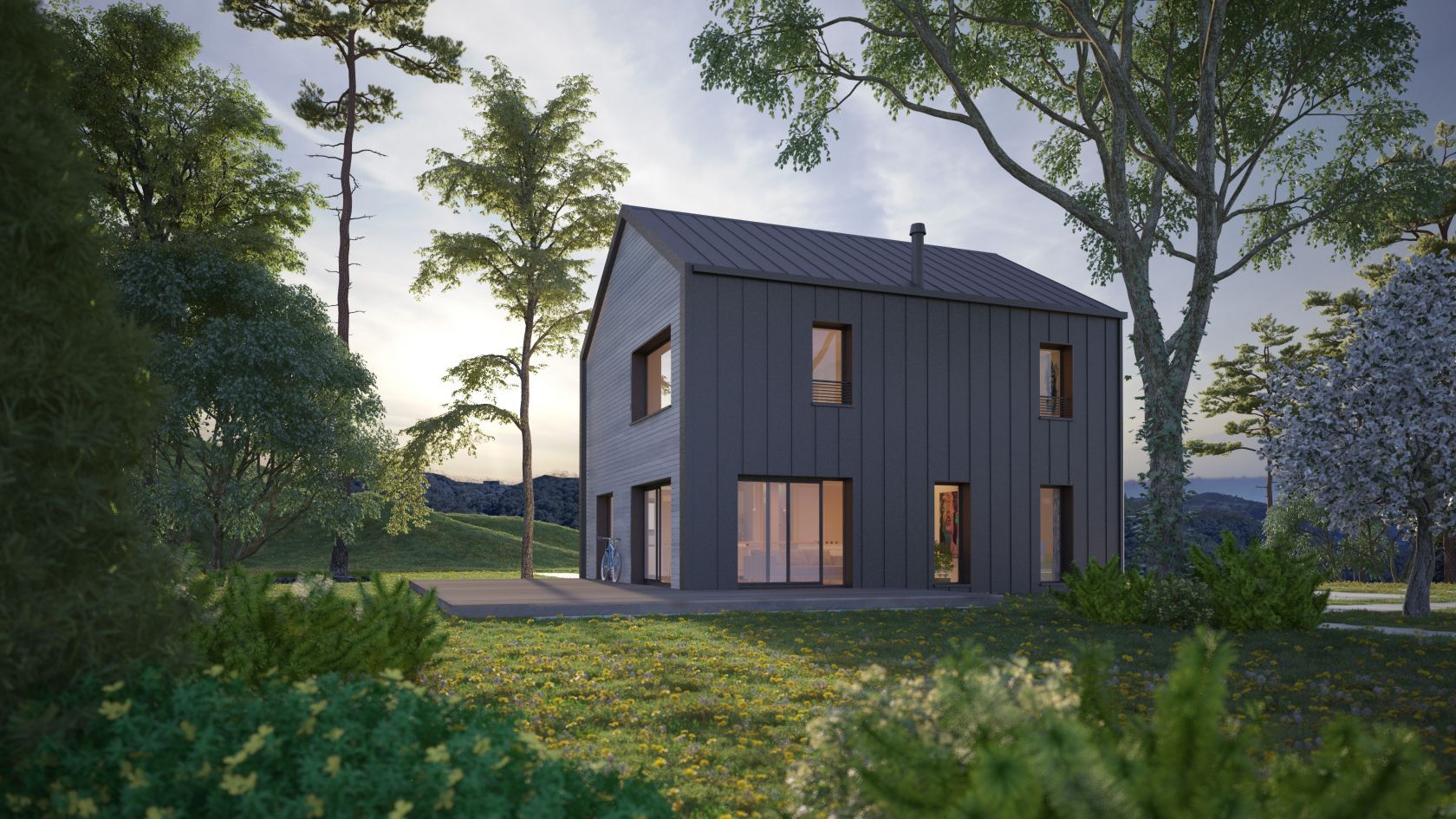 Belle maison à construire en vente à TRELAZE (49800)