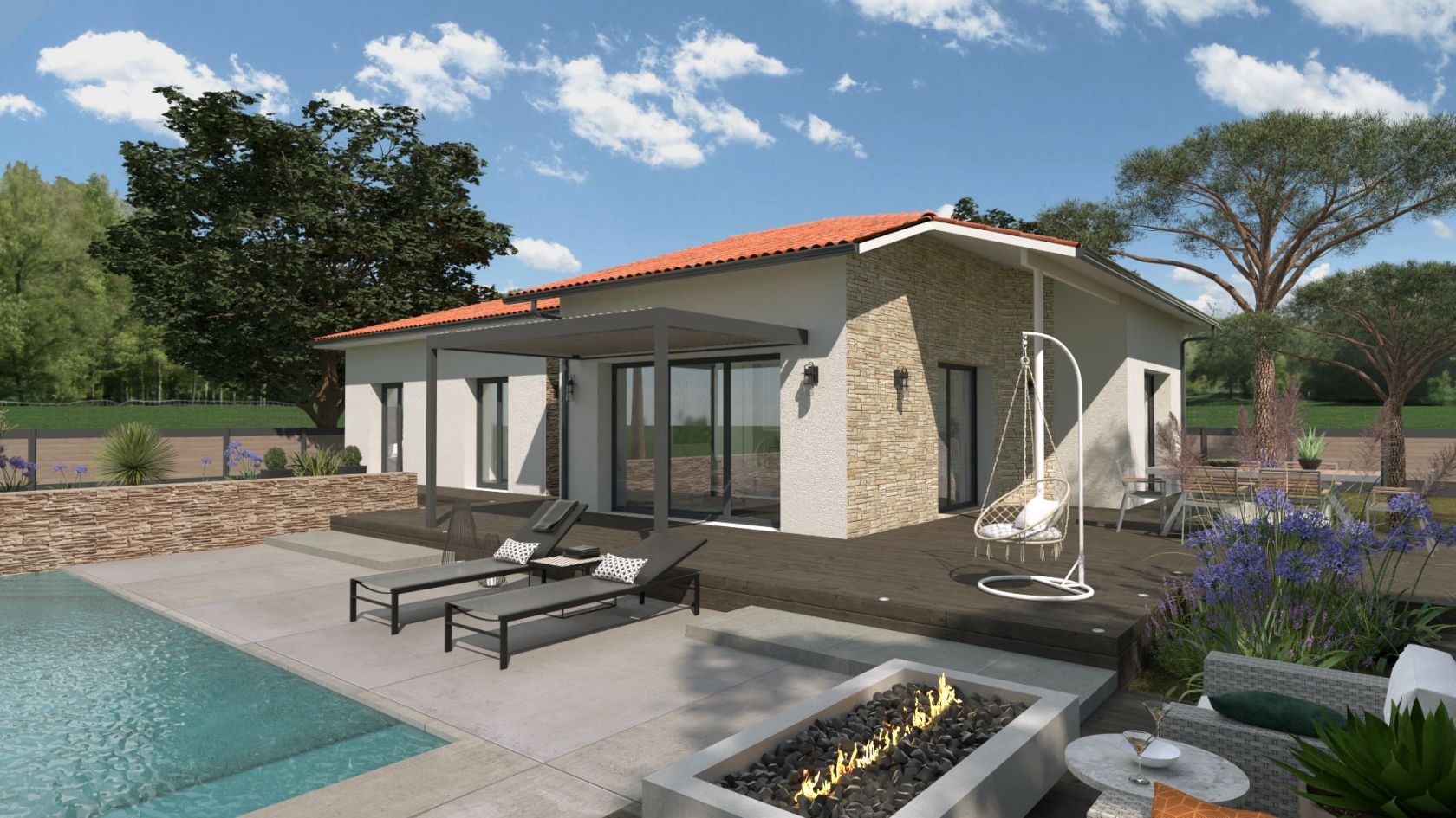 maison à vendre de 121m2 disponible à CAMPUGNAN