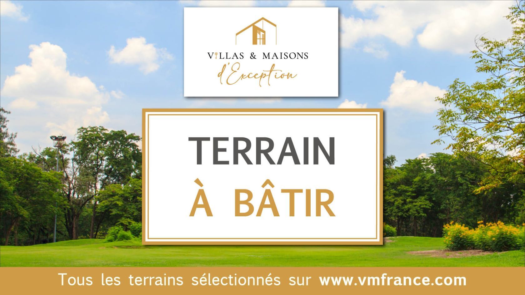 Parcelle de terrain constructible viabilisé à SAINTE-LIVRADE (31530)