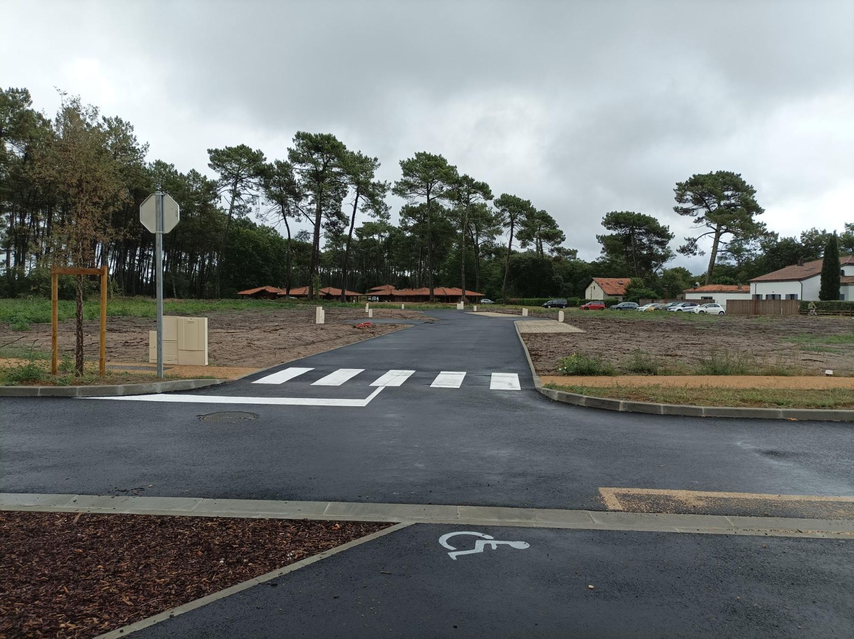 Terrain lotissement landes viabilise maisons lara