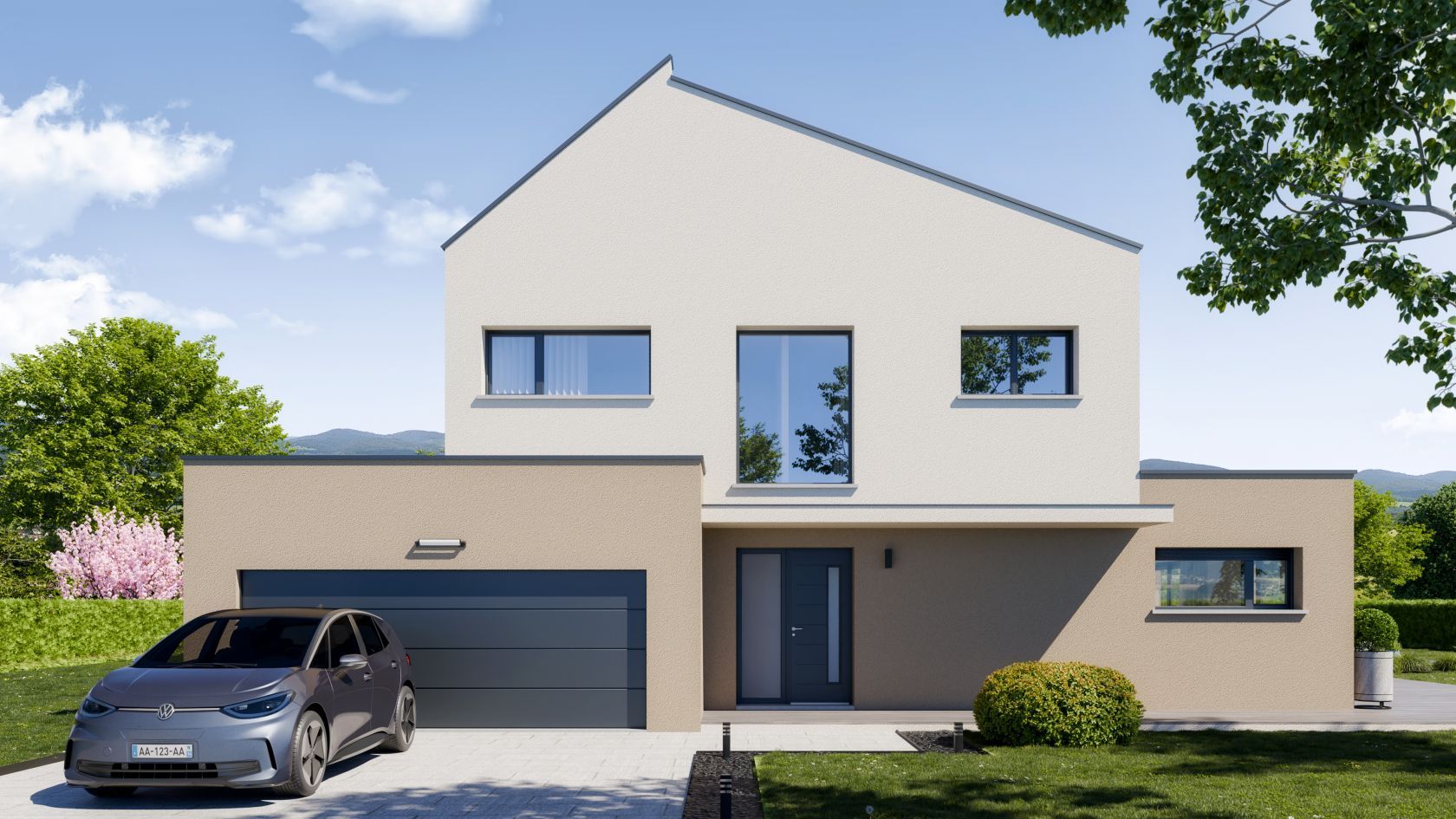 Jolie maison à construire à HUSSEREN-LES-CHATEAUX (68420)