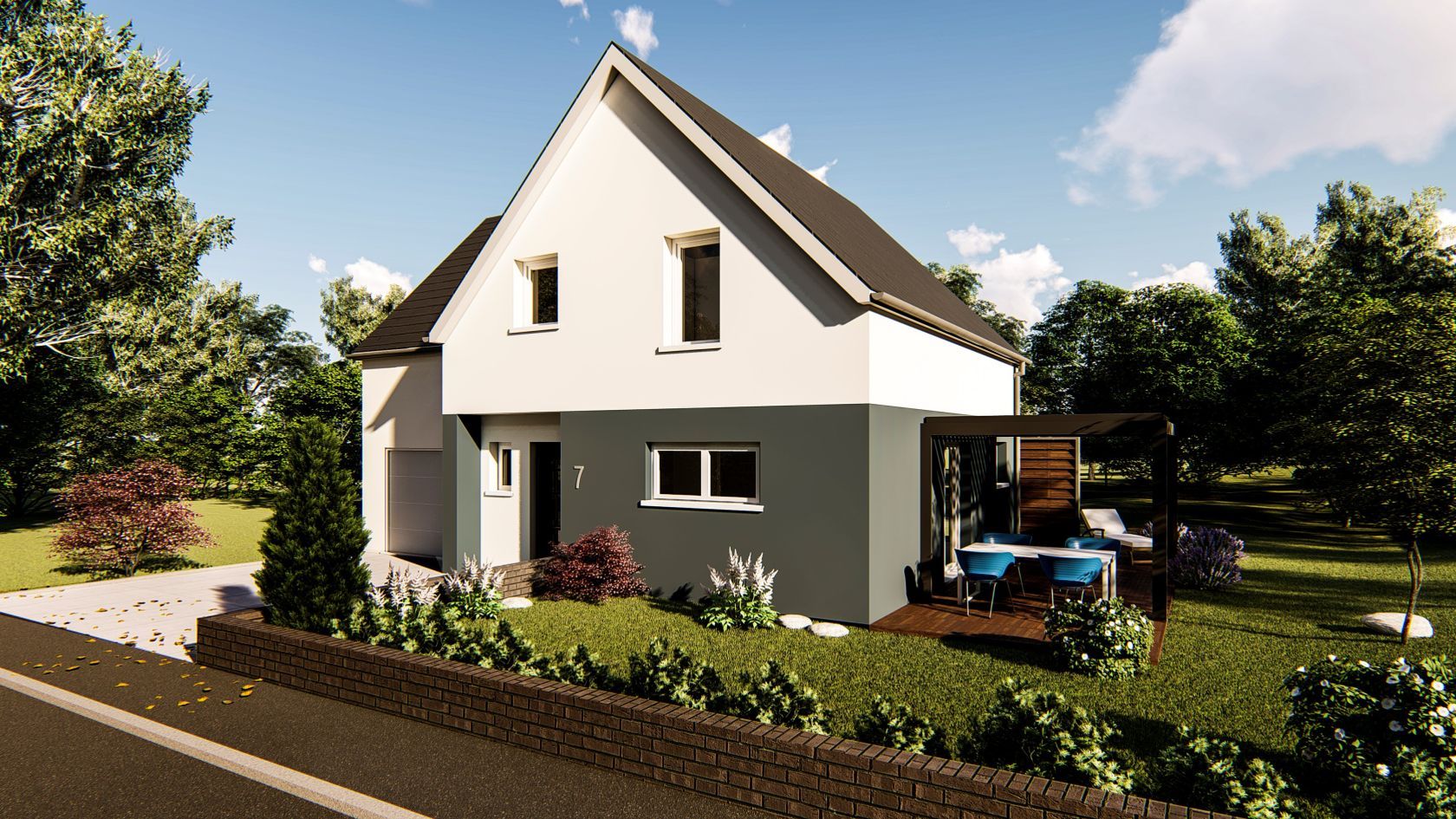 Agréable maison individuelle de 116.86m2 à KINGERSHEIM (68260)