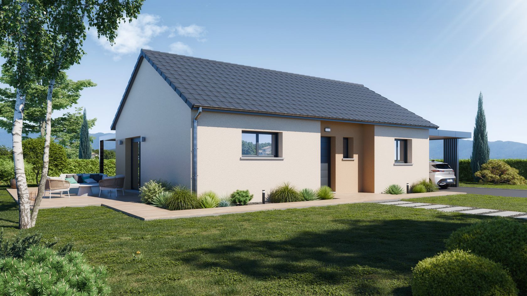 Magnifique maison individuelle de 75m2 disponible à MUNWILLER (68250)