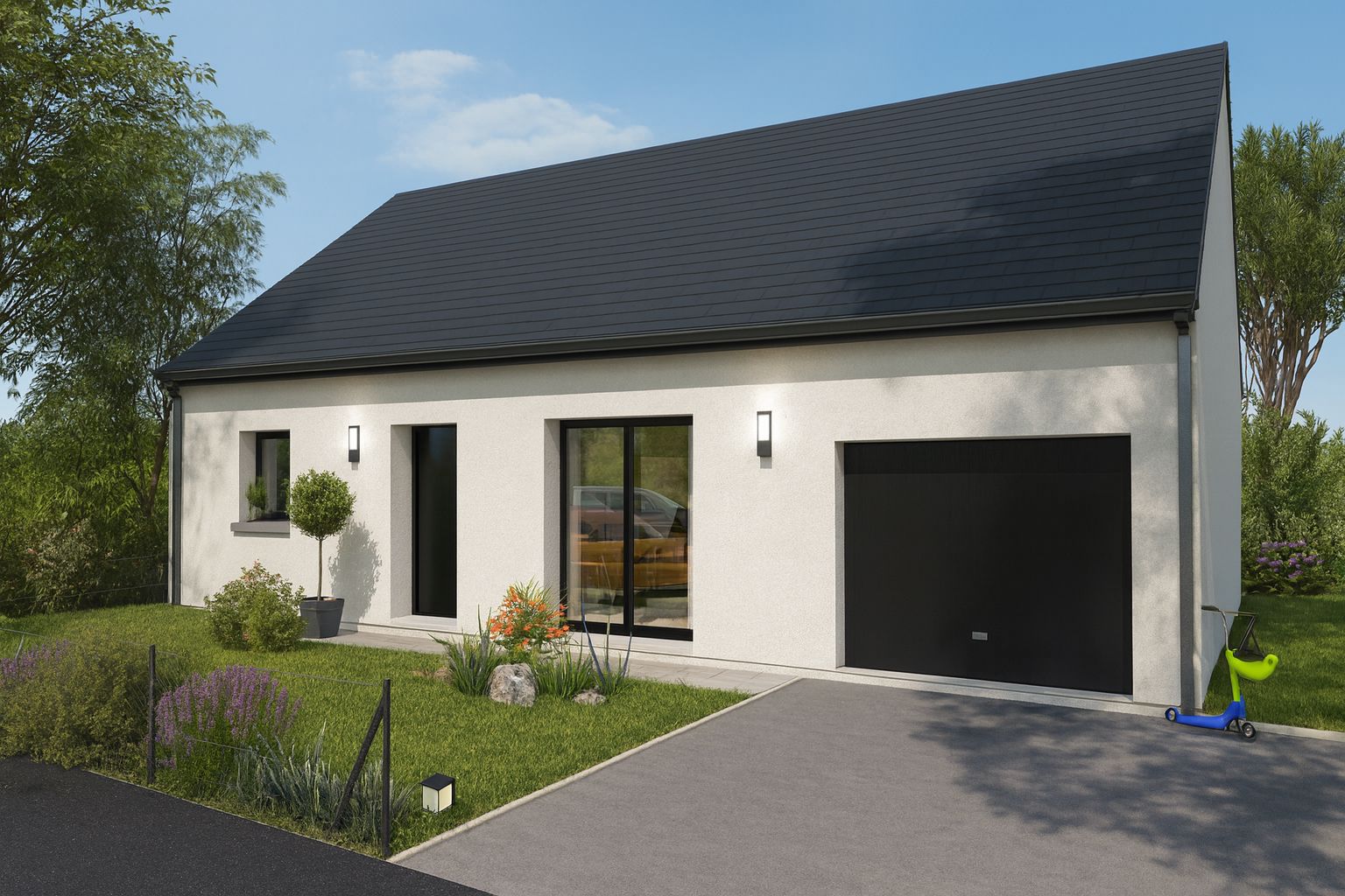 maison à construire de 75m2 à CLOHARS-CARNOET